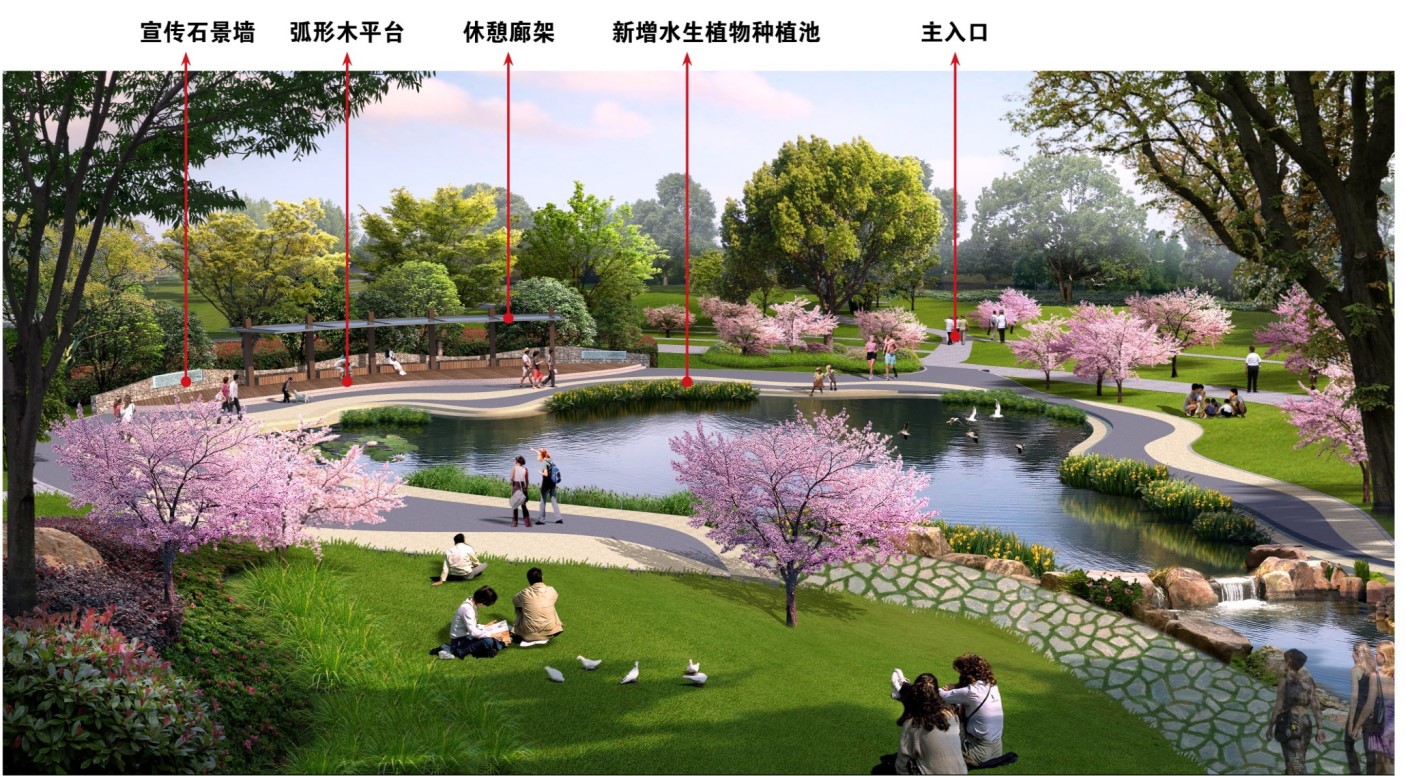 柯橋區瓜渚湖區域海綿城市建設微改造工程